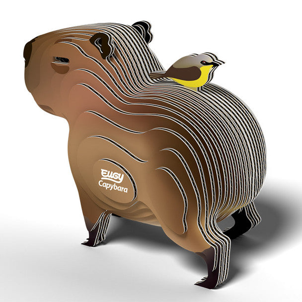 Eugy Dodoland 3d Paper Animal Model Kit Capybara Easy Level – Jollywhaleau